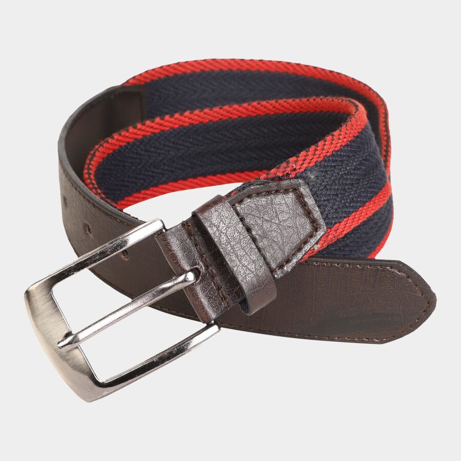 Men's Multicolour Canvas Casual Belt, , large image number null