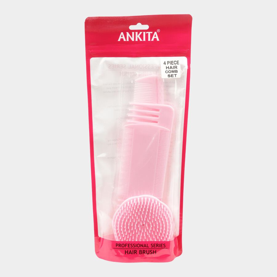 Plastic Comb Set of 4, , large image number null