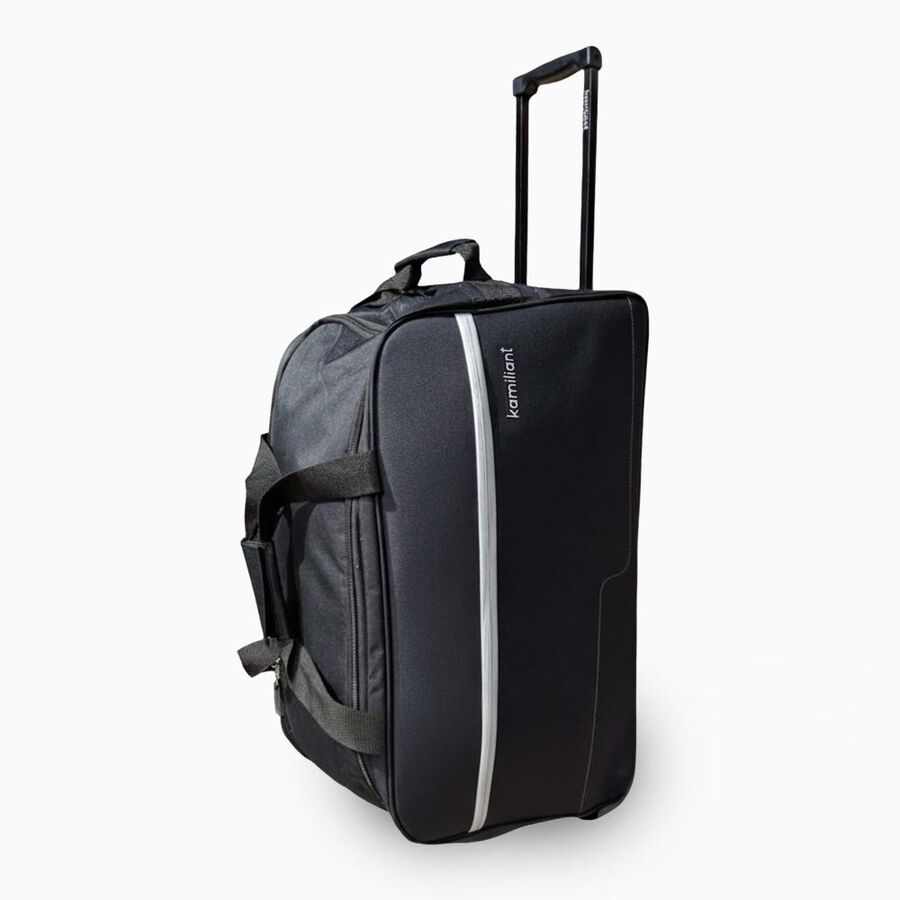 Black Polyester Duffle Trolley, , large image number null