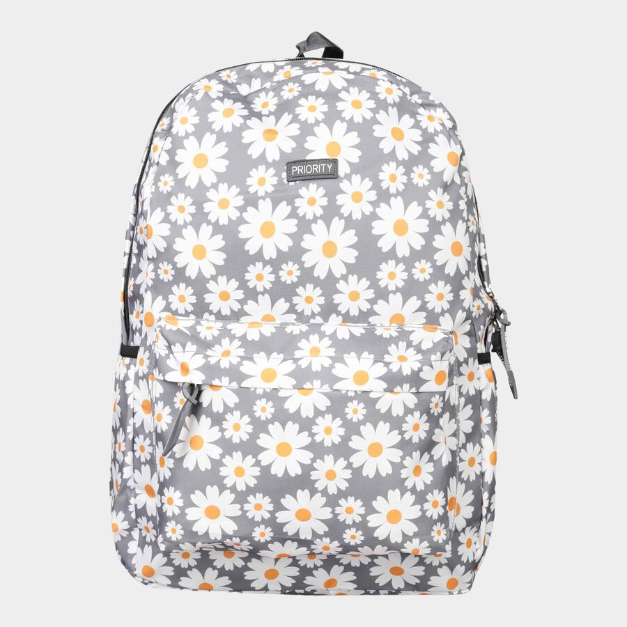 Women's Printed Fabric Backpack, , large image number null