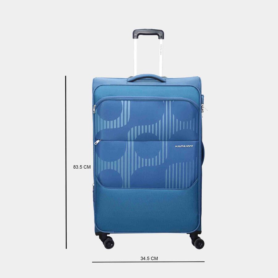 8-Wheel Polyester Soft Case Trolley, Large, , large image number null