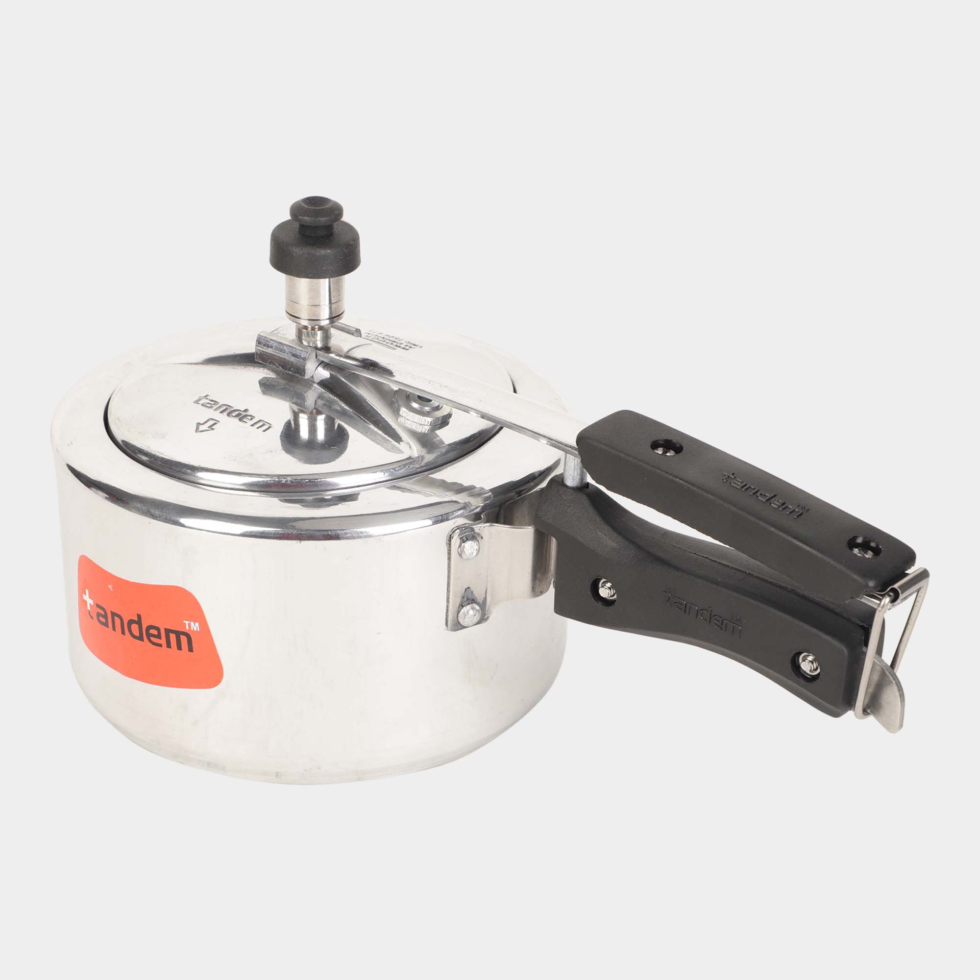 Tandem 2 L Induction Pressure Cooker Aluminium Vishal Mega Mart India