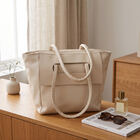 Women's Beige PU Hand Bag , , small