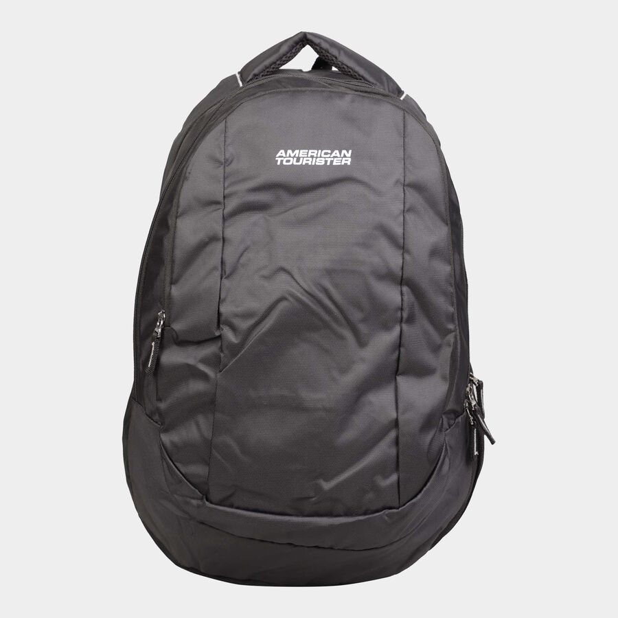 Black Backpack with Laptop Sleeve, 32 L, , large image number null