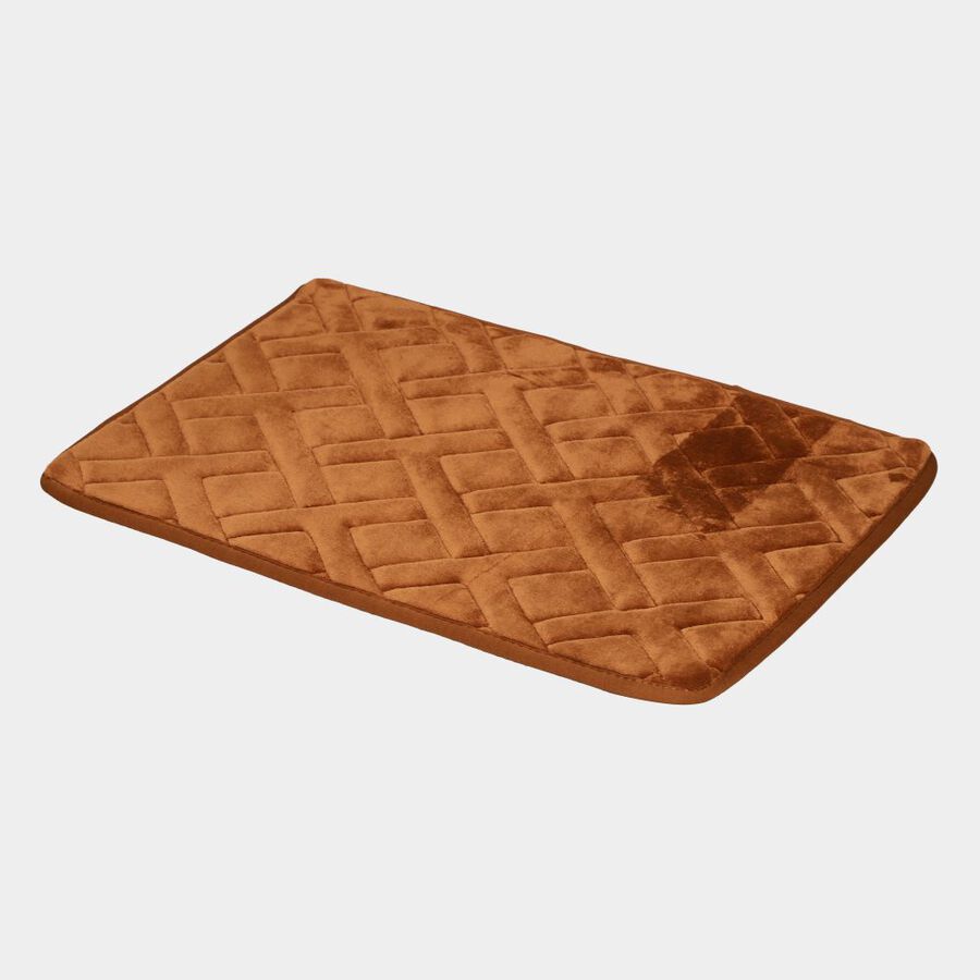 Coffee Polyester Bath Mat, , large image number null