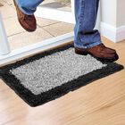 Grey Polyester Door Mat, , small image number null