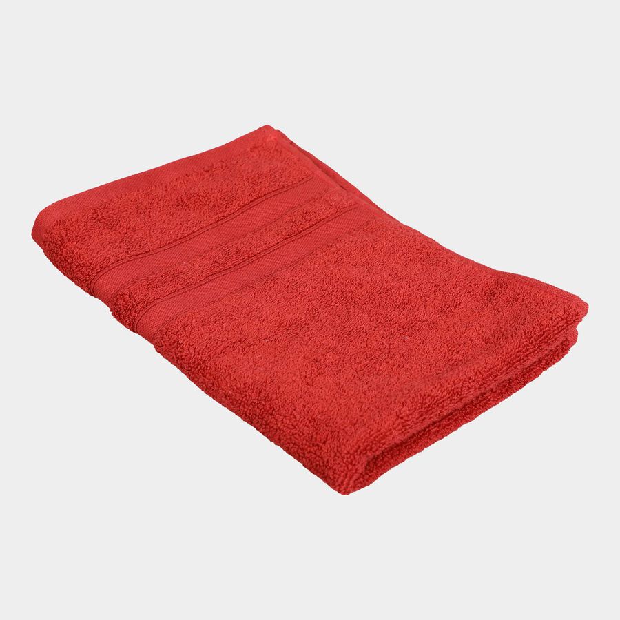 500 GSM Red Cotton Hand Towel, , large image number null