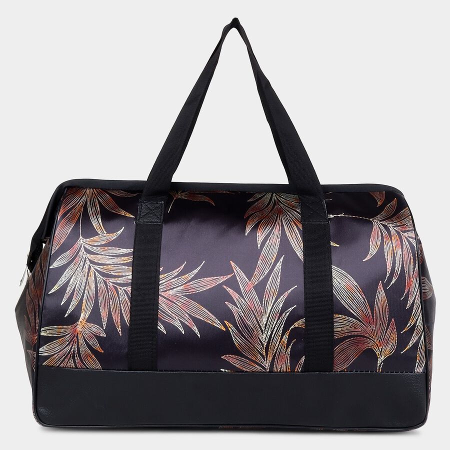 Black Polyester Duffle Bag, , large image number null