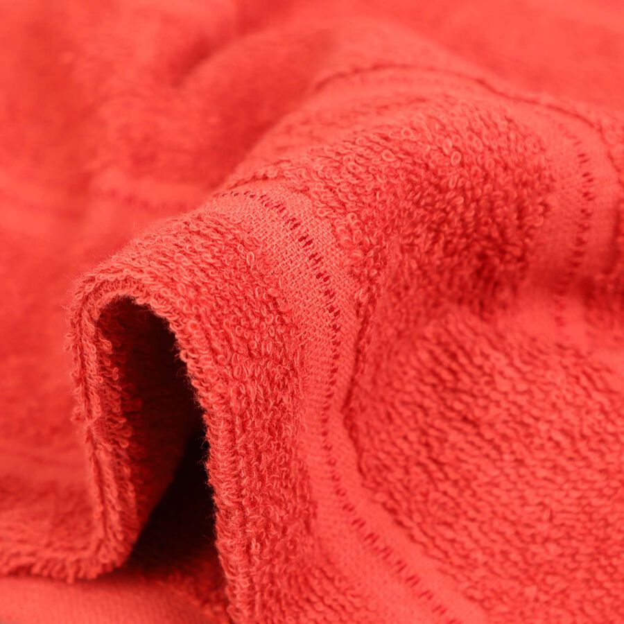 180 GSM Orange Cotton Bath Towel, , large image number null