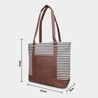 Women's Brown Pu Hand Bag, , small