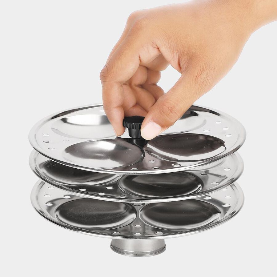 Steel Idli Stand, , large