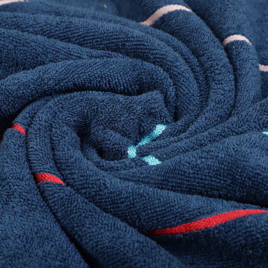 420 GSM Navy Cotton Bath Towel, , large image number null