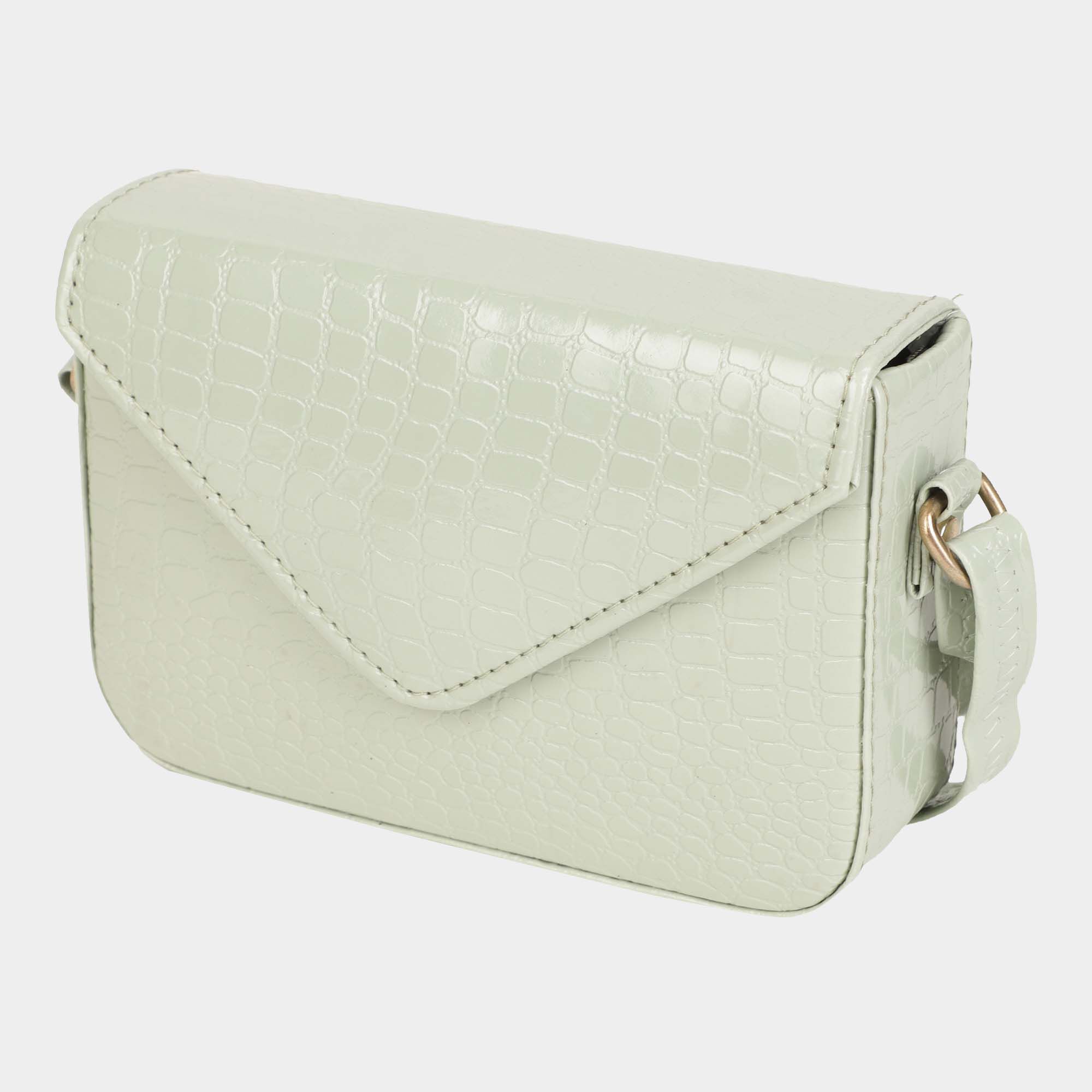 Women s Polyurethane Envelope Sling Bag