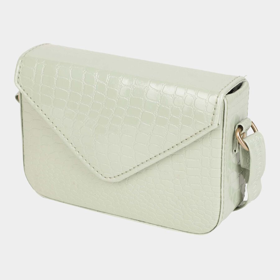 Women's Polyurethane Envelope Sling Bag, , large image number null