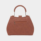 Women's Tan Polyurethane Hand Bag, , small image number null