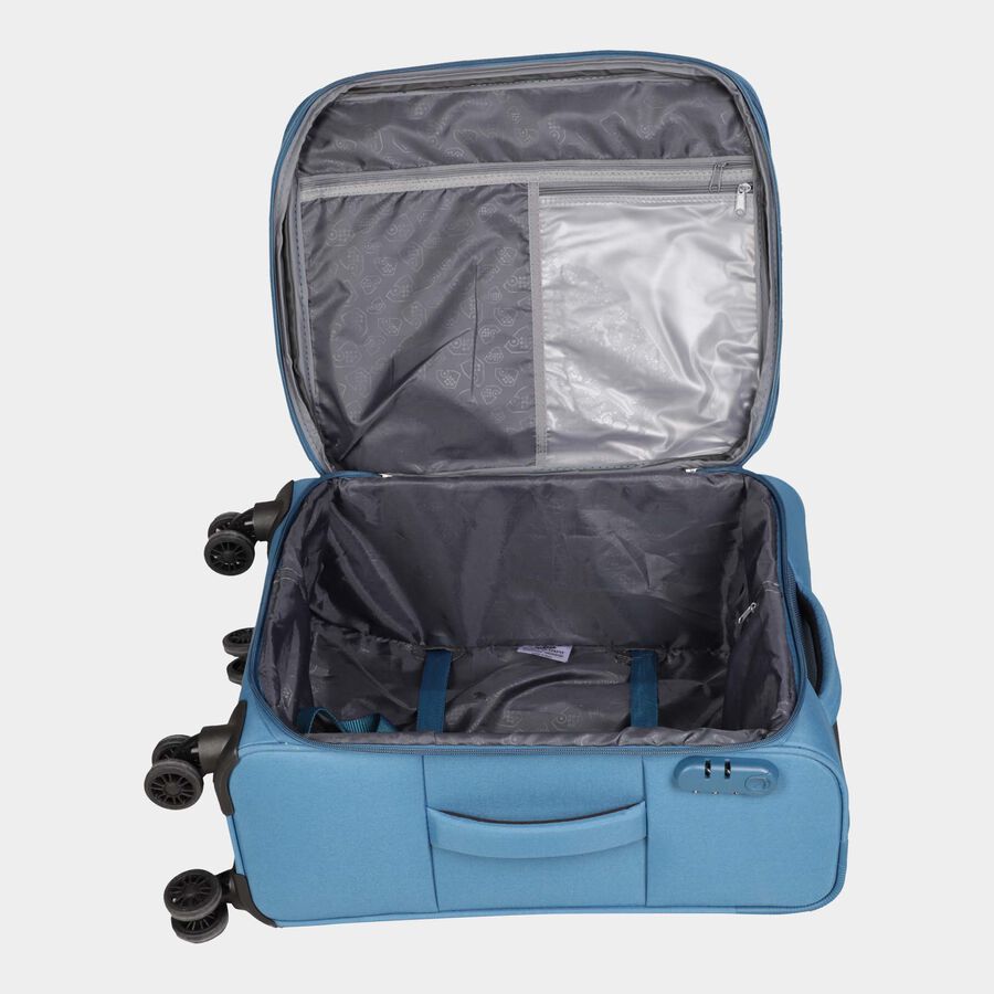 Polyester Upright Trolley, 58 cm X 42 cm X 28 cm, Cabin Size, 46.5 L, , large image number null