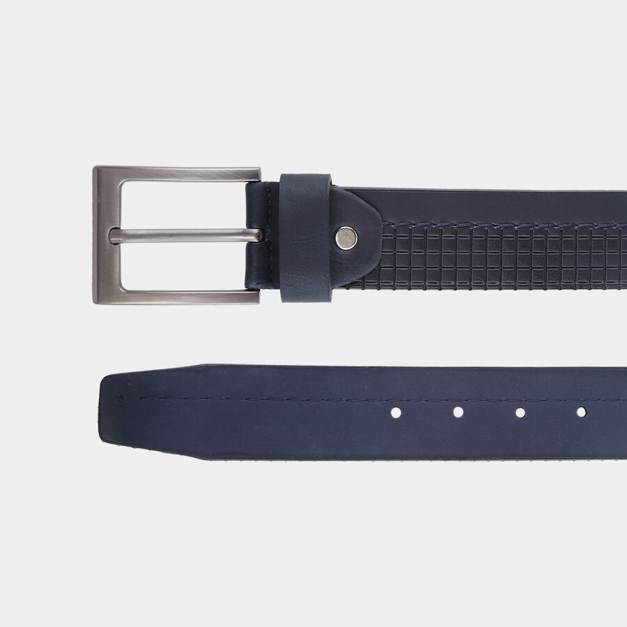 Men Casual Blue Belt (40 in.), , large image number null