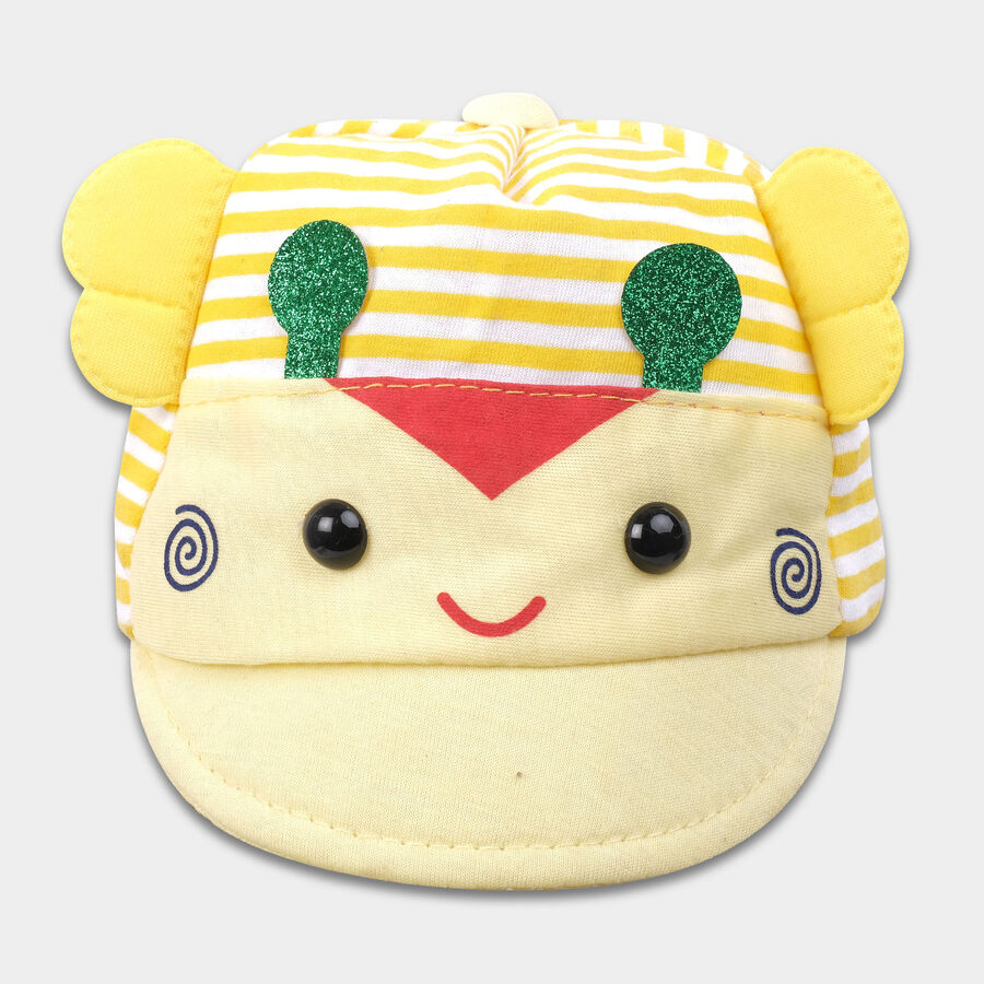 Kids' Yellow Fabric Cap, , large image number null