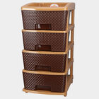 4-Tier Plastic Multi-Drawer Organizer, , small image number null
