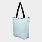 Women's Blue Fabric Tote Bag, , small image number null