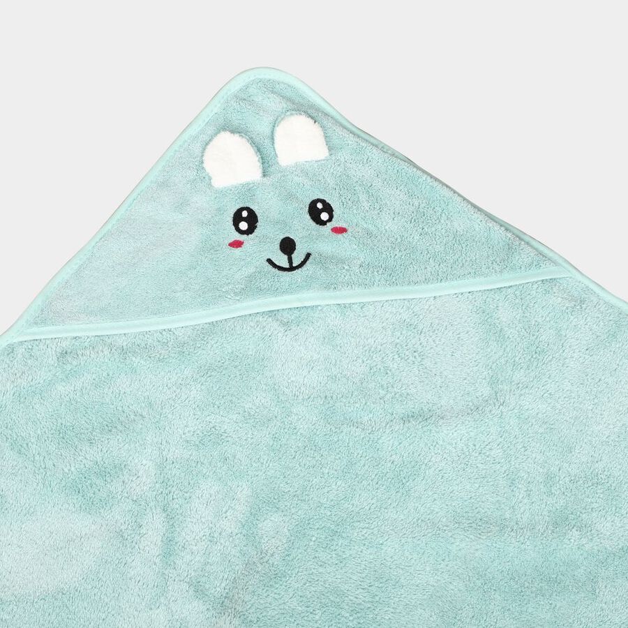 280 GSM Aqua Microfiber Baby Towel, , large