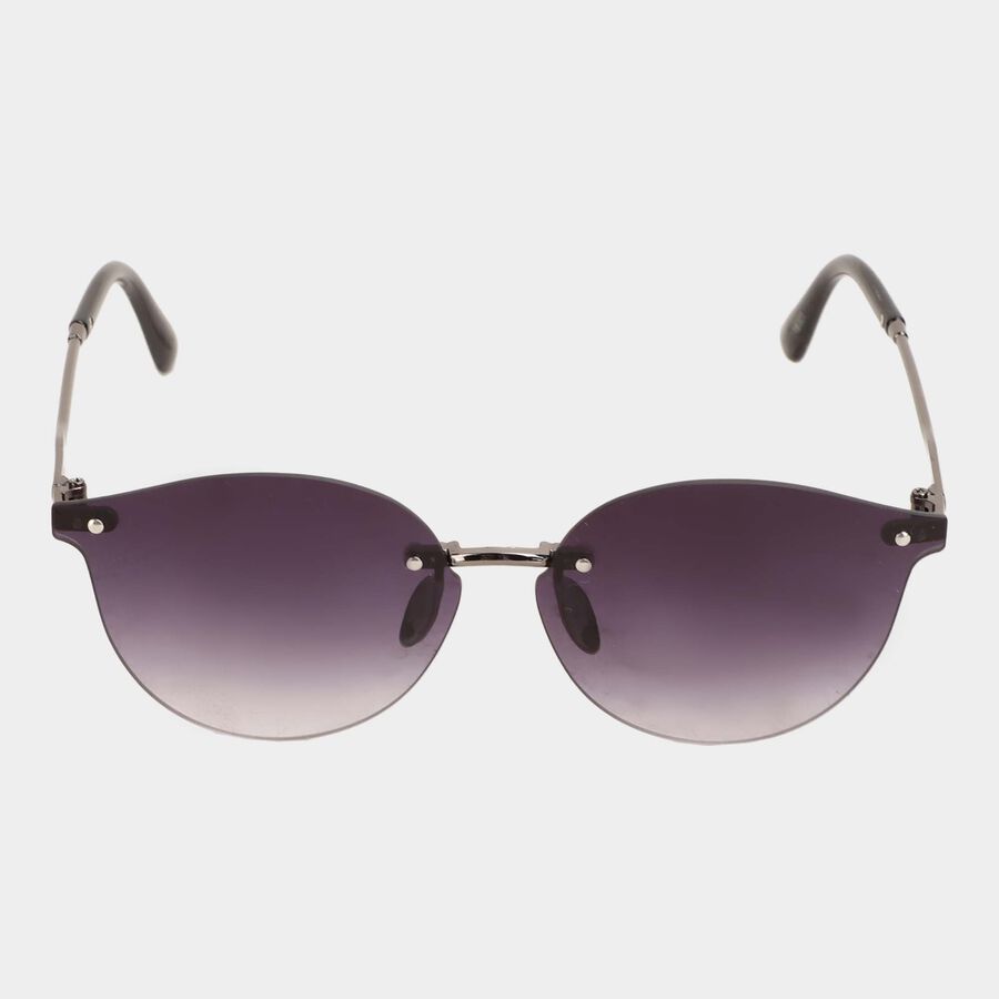 Women's Metal Square Sunglasses, , large image number null