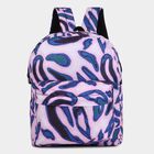Women's White/Blue Canvas Backpack, , small image number null
