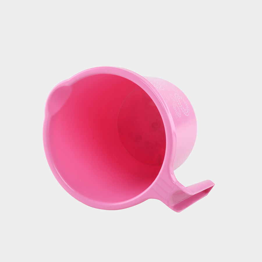Plastic Bath Mug, 1 L - Colour/Design May Vary, , large image number null
