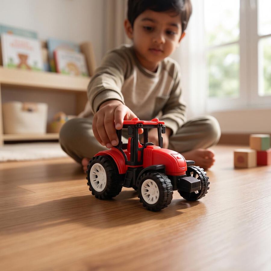 Kid's Tractor Toy, , large