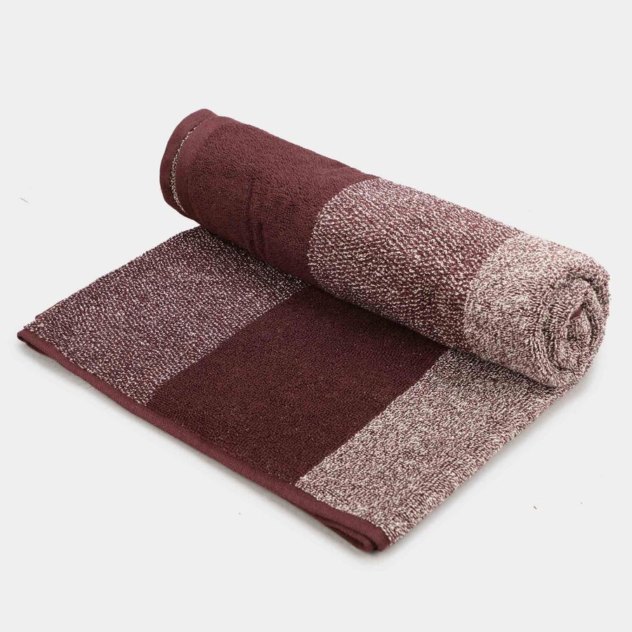 400 GSM Brown Cotton Bath Towel, , large image number null