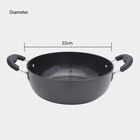 Hard Anodized Non Stick Kadhai - 22cm (2.5L), , small image number null