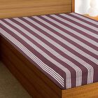 Maroon Polycotton Bedcover, , small image number null