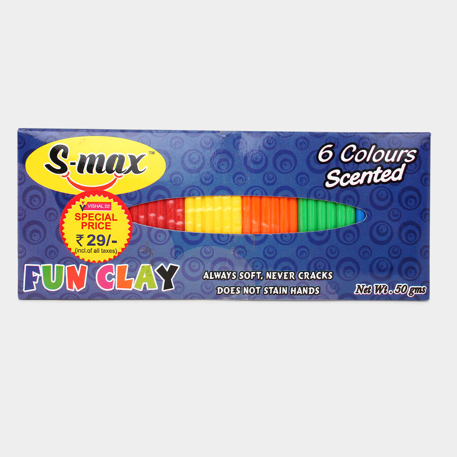 Modelling Clay Set, 6 Shades, , large image number null