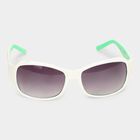Women's Gradient Plastic Rectangle Sunglasses, , small image number null