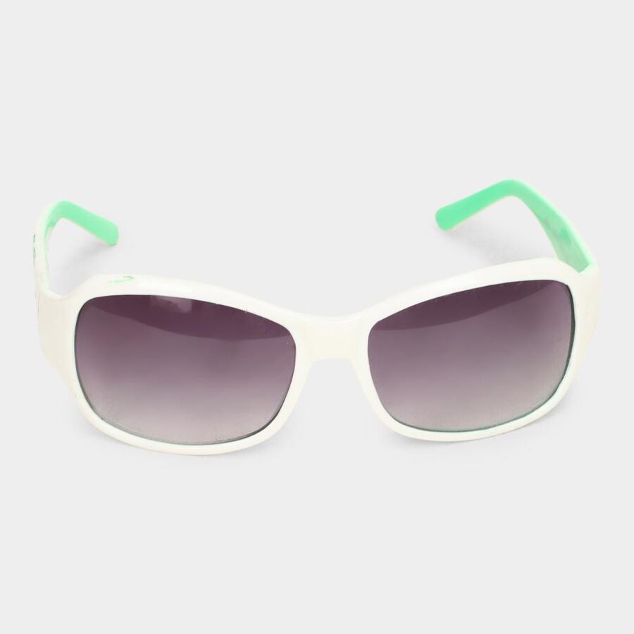 Women's Gradient Plastic Rectangle Sunglasses, , large image number null