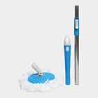 Stainless Steel Spin Mop Stick With Microfiber Refill, , small image number null