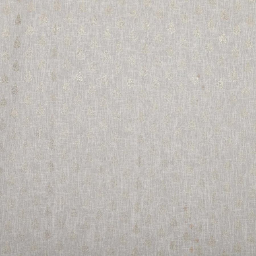 7ft. Cream Polyester Curtain, , large