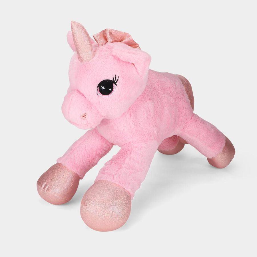 Kid's Light Pink Fabric Animals Teddy, , large