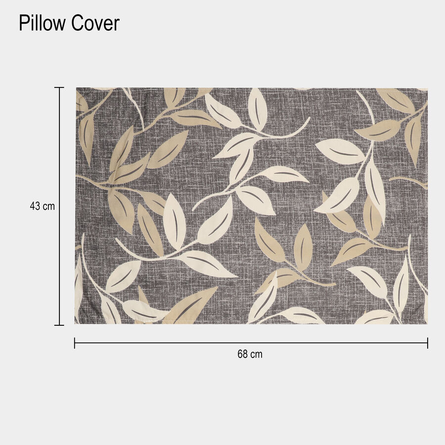 120 GSM Grey Microfiber Double Bedsheet, , large image number null
