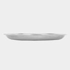 Stainless Steel Plate, 19 cm Dia., , small image number null