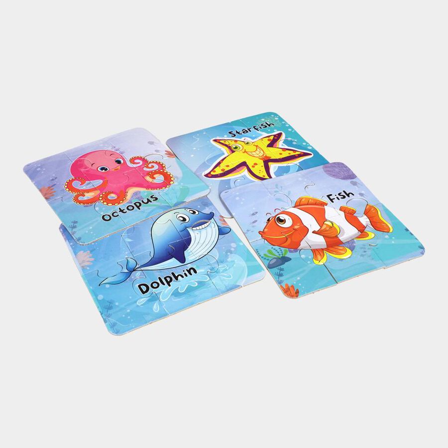 Kid's Aquatic Animals Puzzle, 24 Pcs., , large image number null
