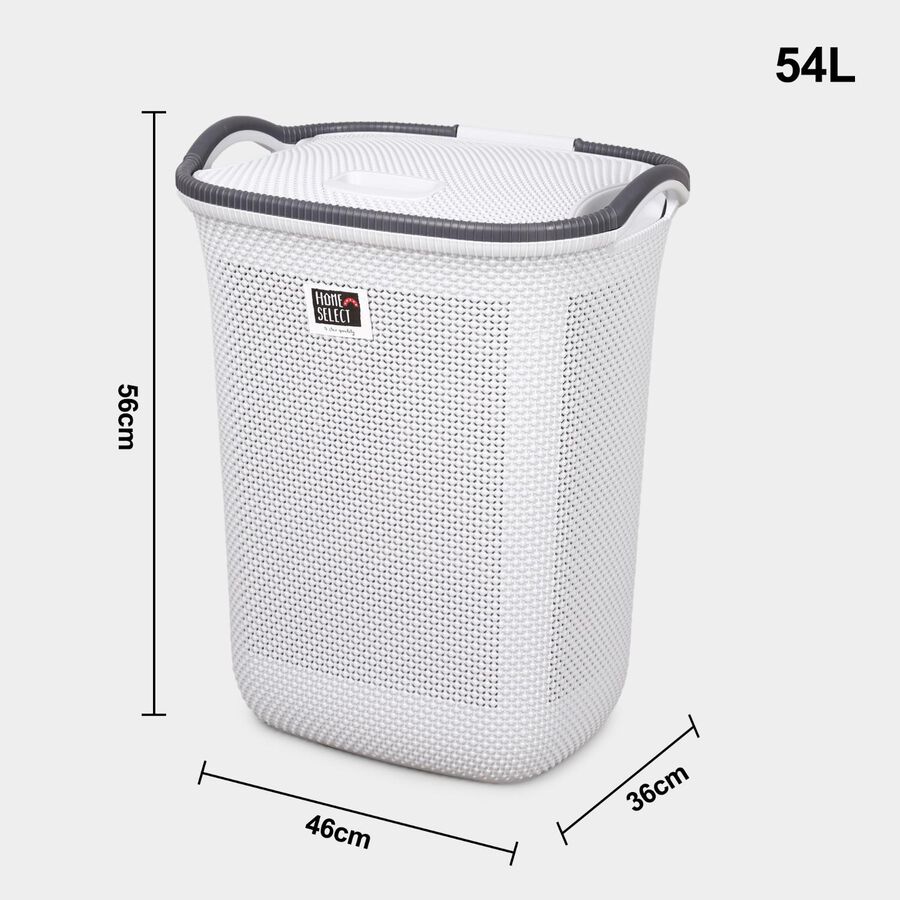 54 L प्लास्टिक लॉन्ड्री बास्केट, , large image number null