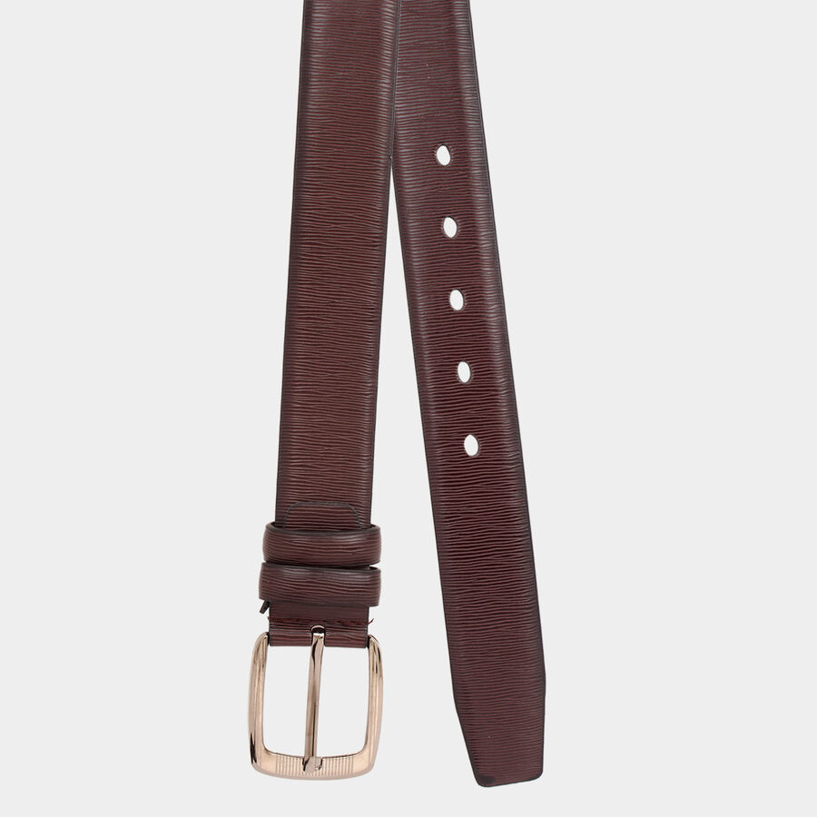 Men Formal Brown Belt (32 in.), , large image number null