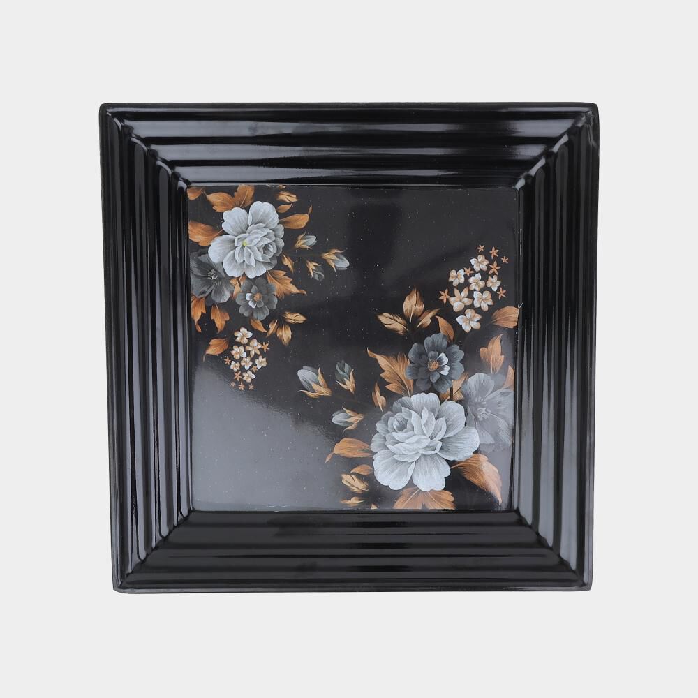 Home Finery                         Melamine Snack Plate Set of 3