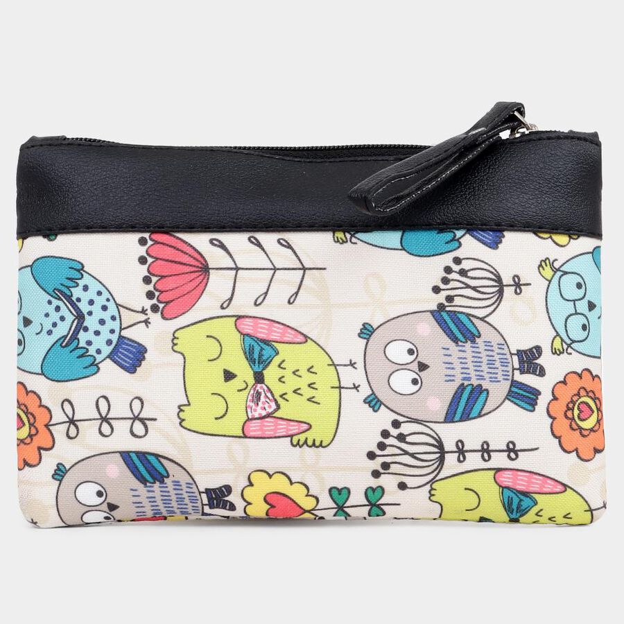 Women's Nylon And Polyester Utility Pouch, , large image number null