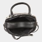 Women's Black Polyurethane Sling Bag, , small image number null