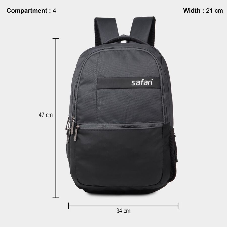 Black Polyester Back Pack, , large image number null