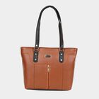 Women's Tan Polyurethane Hand Bag, , small image number null