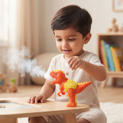 Kid's Dinosour Smoke Gun