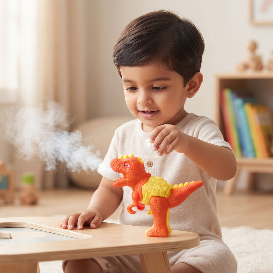 Kid's Dinosour Smoke Gun, , large